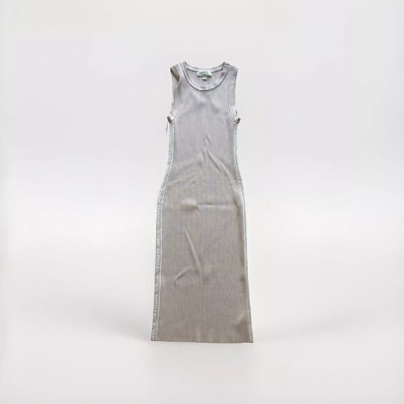 michael michael kors logo tape ribbed knit dress Logo Tape Ribbed Knit Dress Outlet Online